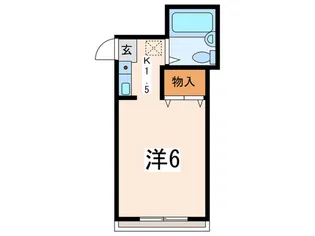 シティ桜ヶ丘A【1階】の間取り