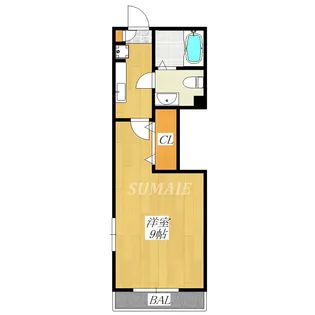 パークサイド赤羽【1階】の間取り