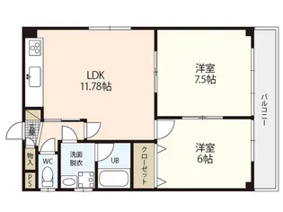 TNコーポ【1階】の間取り
