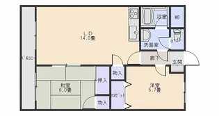 ルネサンス21【2階】の間取り