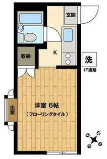 東京都三鷹市井の頭2【アパート】の間取り