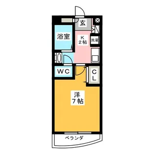 アネックスII【2階】の間取り