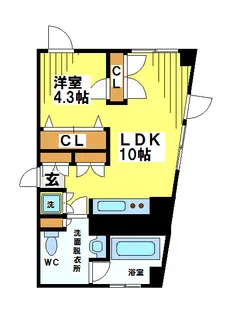 東京都世田谷区南烏山4【マンション】の間取り
