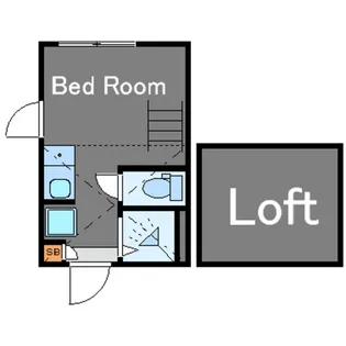 KULA不動前【2階】の間取り