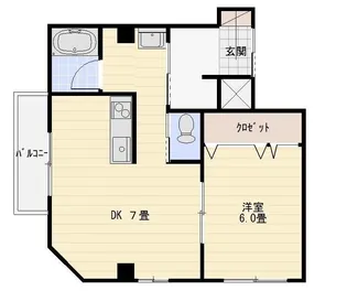 リ・ポーズ21【6階】の間取り