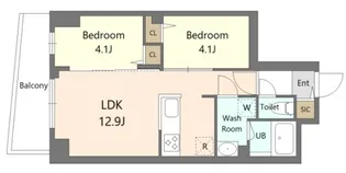 S-RESIDENCE北綾瀬awesome【3階】の間取り
