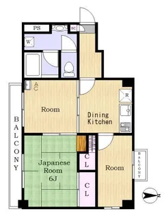 TOMIKURA I【5階】の間取り