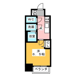 愛知県名古屋市千種区今池5【マンション】の間取り