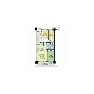 神奈川県小田原市国府津【マンション】の間取り