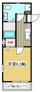 プレシャスアース取手【2階】の間取り