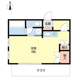 αNEXT瑞江第1-2【2階】の間取り