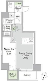 アーバンパーク西巣鴨WEST【2階】の間取り
