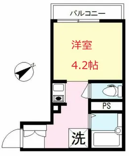 東京都大田区東六郷2【アパート】の間取り
