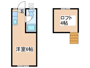 ドエル馬絹B【2階】の間取り