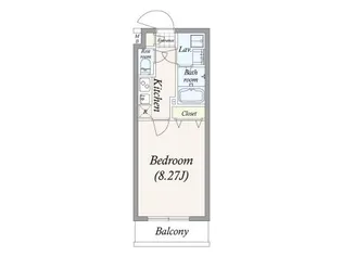 GRAN PASEO 谷在家【7階】の間取り