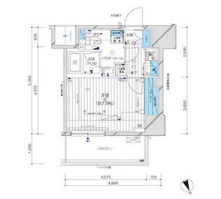 メインステージ目黒III【4階】の間取り