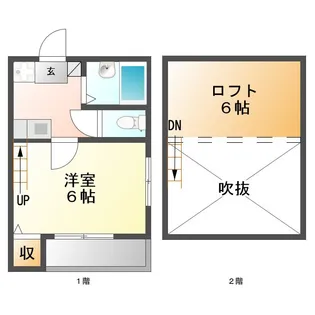 ルミナス【1階】の間取り