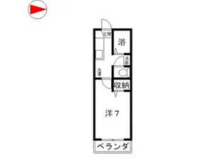 メゾン21 A【1階】の間取り