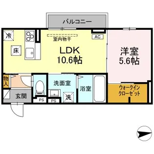RESUA向中野 C棟【1階】の間取り