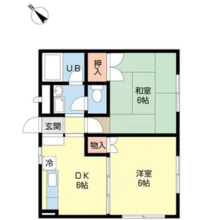メープルハウスII【1階】の間取り