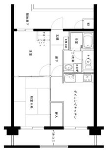 ベルーフ西宮山手【5階】の間取り