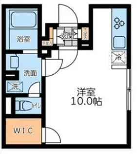 LEGALAND神楽坂北【2階】の間取り