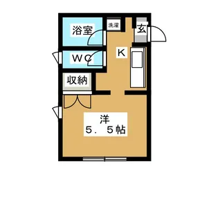 カーザベラ【2階】の間取り