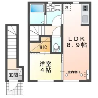 Sosiego(ソシエゴ)A【2階】の間取り