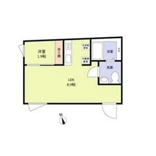 西荻窪レジデンス【1階】の間取り