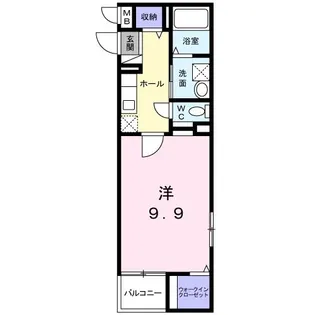 クレール壱番館【3階】の間取り