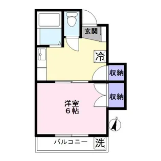 パストラル大岡山【2階】の間取り