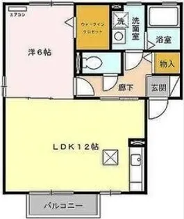 コンシェルジュA【1階】の間取り