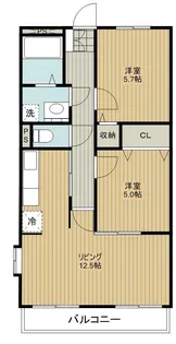 ロークプリエ【3階】の間取り