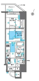 ZOOM神田【4階】の間取り