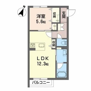 シャーメゾン パン サンク【2階】の間取り