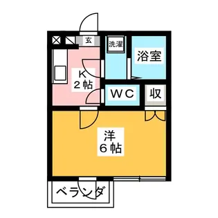 メイビル・厚木【3階】の間取り