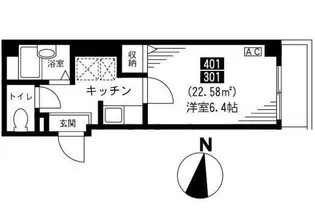フェリーチェ【4階】の間取り