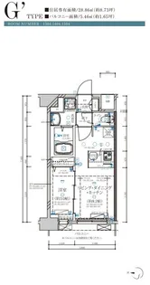 ディアレイシャス名古屋大須通【13階】の間取り