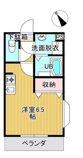 クローバーハイツ【1階】の間取り