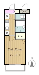 クリア橋本台【2階】の間取り