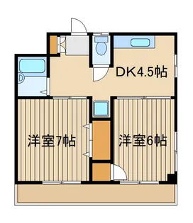 ハイムクレイン【3階】の間取り