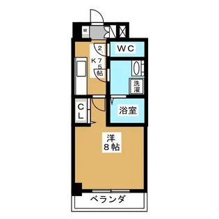 ドゥーエ西船橋【1階】の間取り