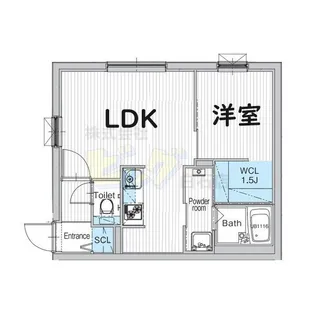 JANUS residences南郷Hills【2階】の間取り
