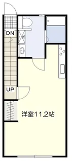 ライズ・フィルD【2階】の間取り
