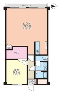 エンゼルハイム石川台【4階】の間取り