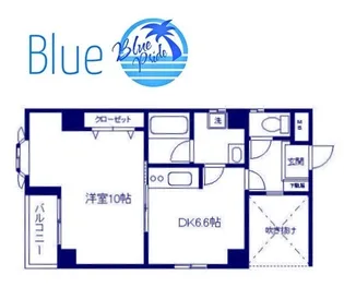 ラスピガドール・小澤【9階】の間取り