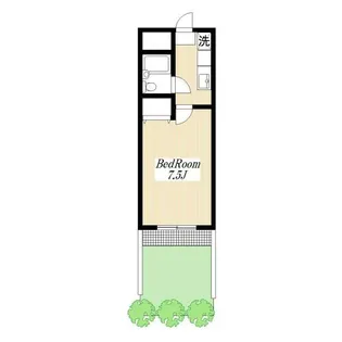 グランコート新百合ヶ丘【1階】の間取り