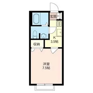 シャーメゾン・ピコ仙台坂【2階】の間取り