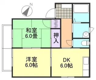 フォーレス水江 C棟【1階】の間取り