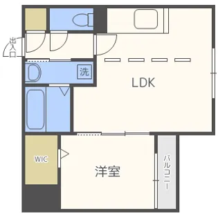 PROSPECT(プロスペクト)麻生【3階】の間取り